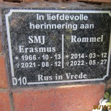 ERASMUS S.M.J. 1966-2021 & Rommel 2014-2022