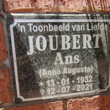 JOUBERT Anna Augusta 1932-2021