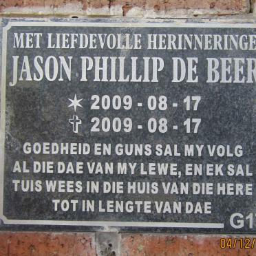 BEER Jason Phillip, de 2009-2009