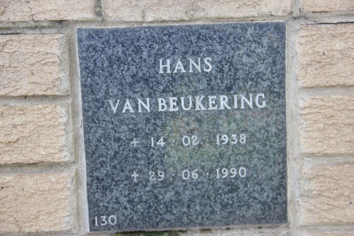 BEUKERING Hans, van 1938-1990