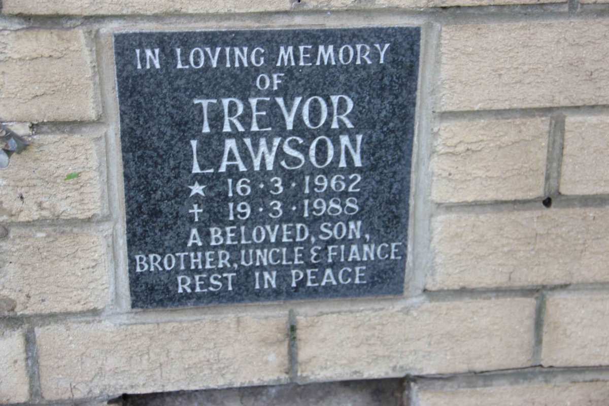 LAWSON Trevor 1962-1988
