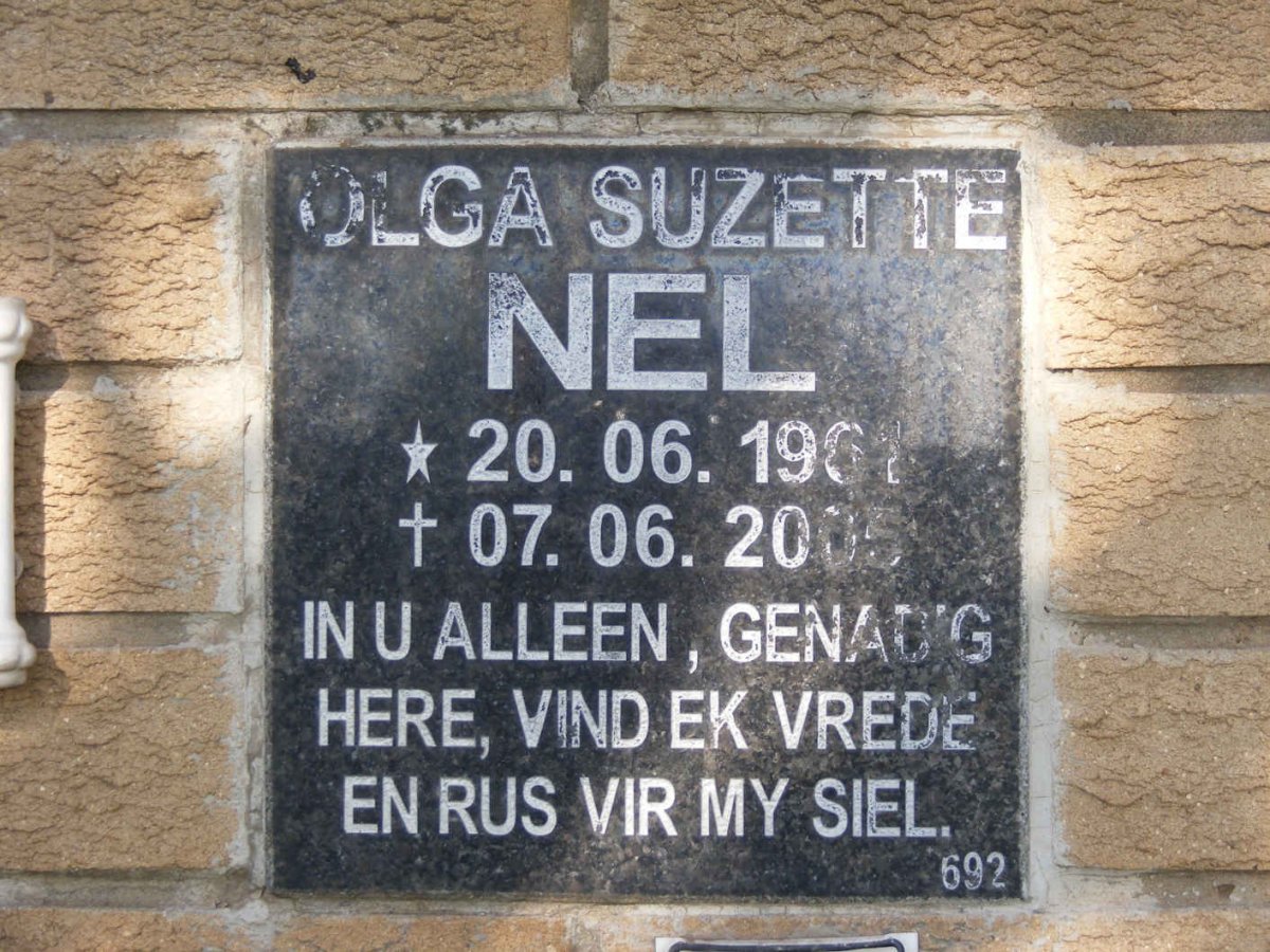NEL Olga Suzette 1961-2005