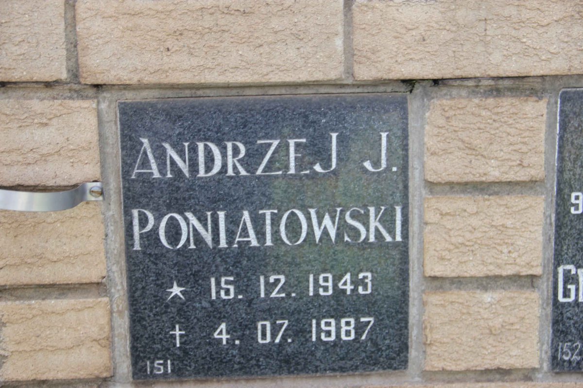 PONAITOWSKI Andrze J.J. 1943-1987