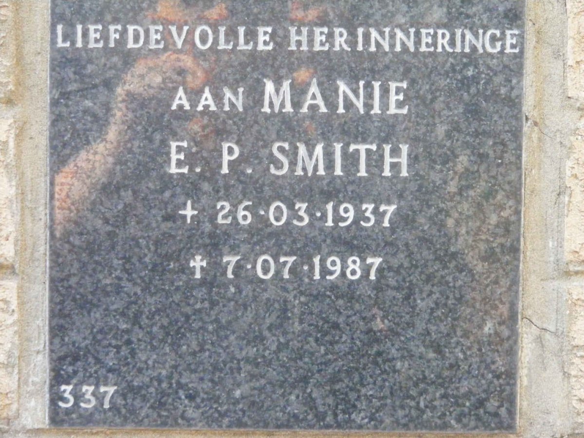 SMITH E.P. 1937-1987