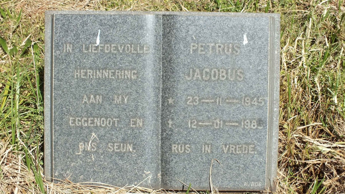 ? Petrus Jacobus 1945-1985