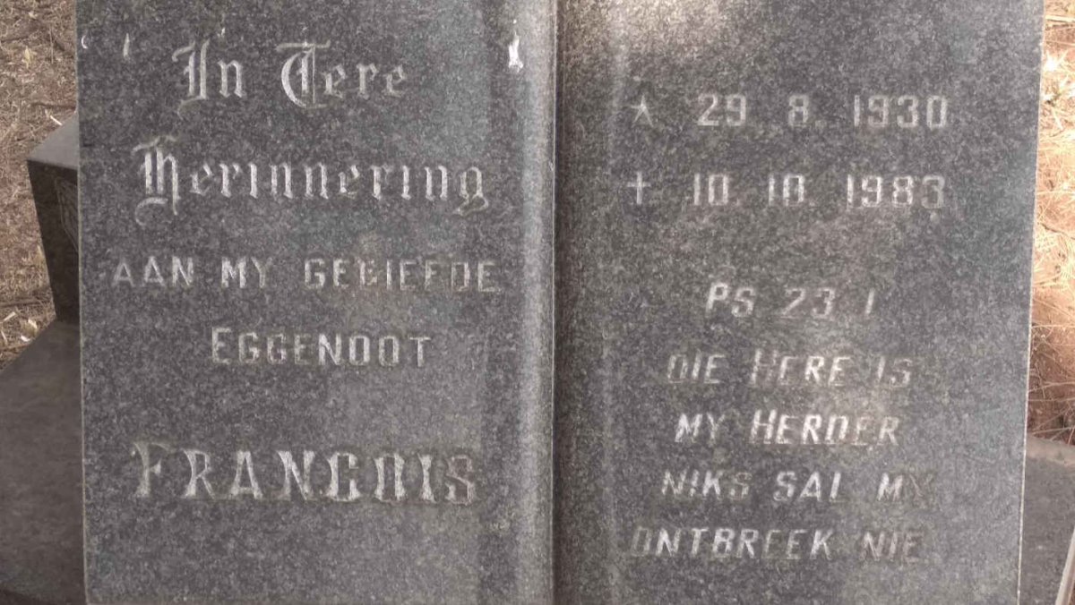 ? Francois 1930-1983