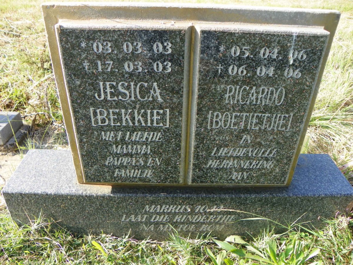 ? Jesica 2003-2003 :: ? Ricardo 2006-2006