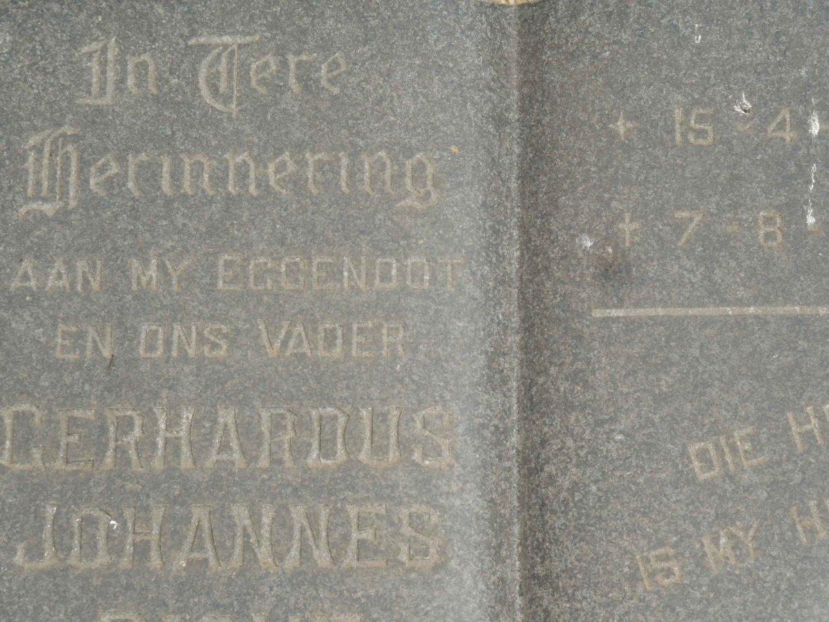 ? Gerhardus Johannes
