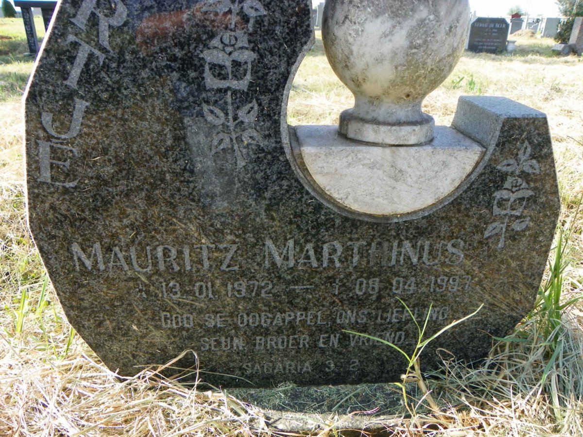 ?RTJE Mauritz Marthinus 1972-1997