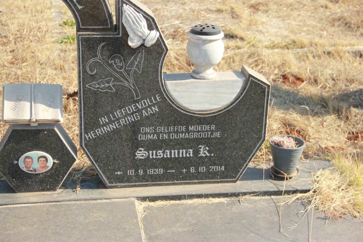 ? Susanna K. 1939-2014