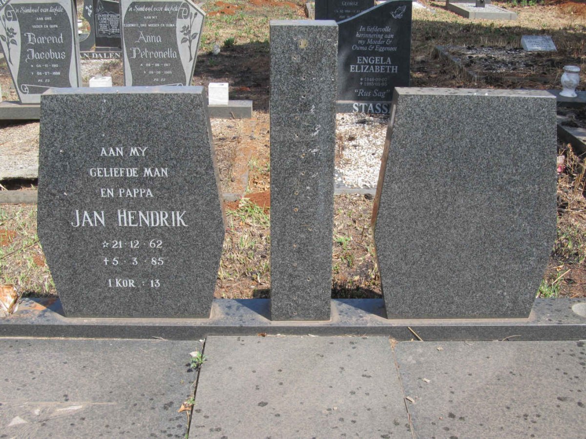 ? Jan Hendrik 1962-1985