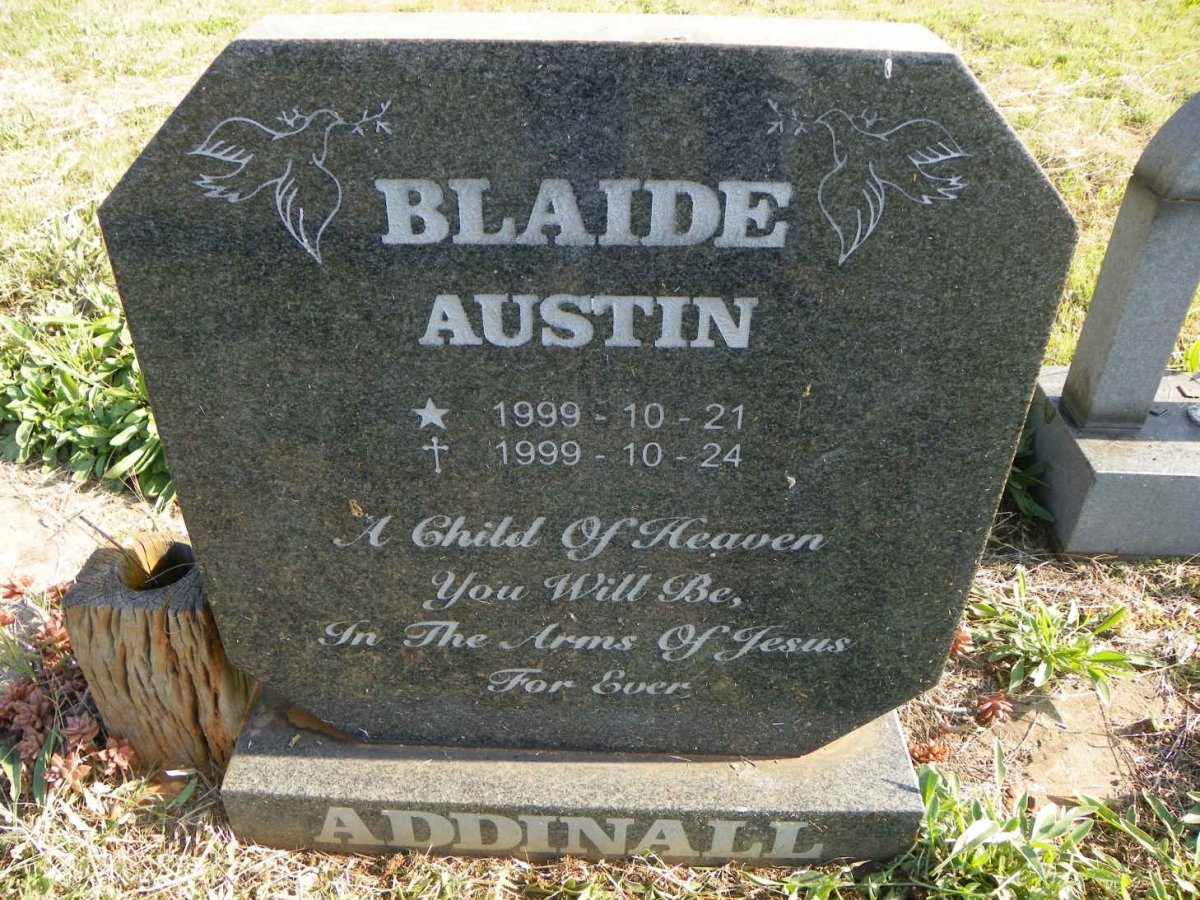 ADDINALL Blaide Austin 1999-1999