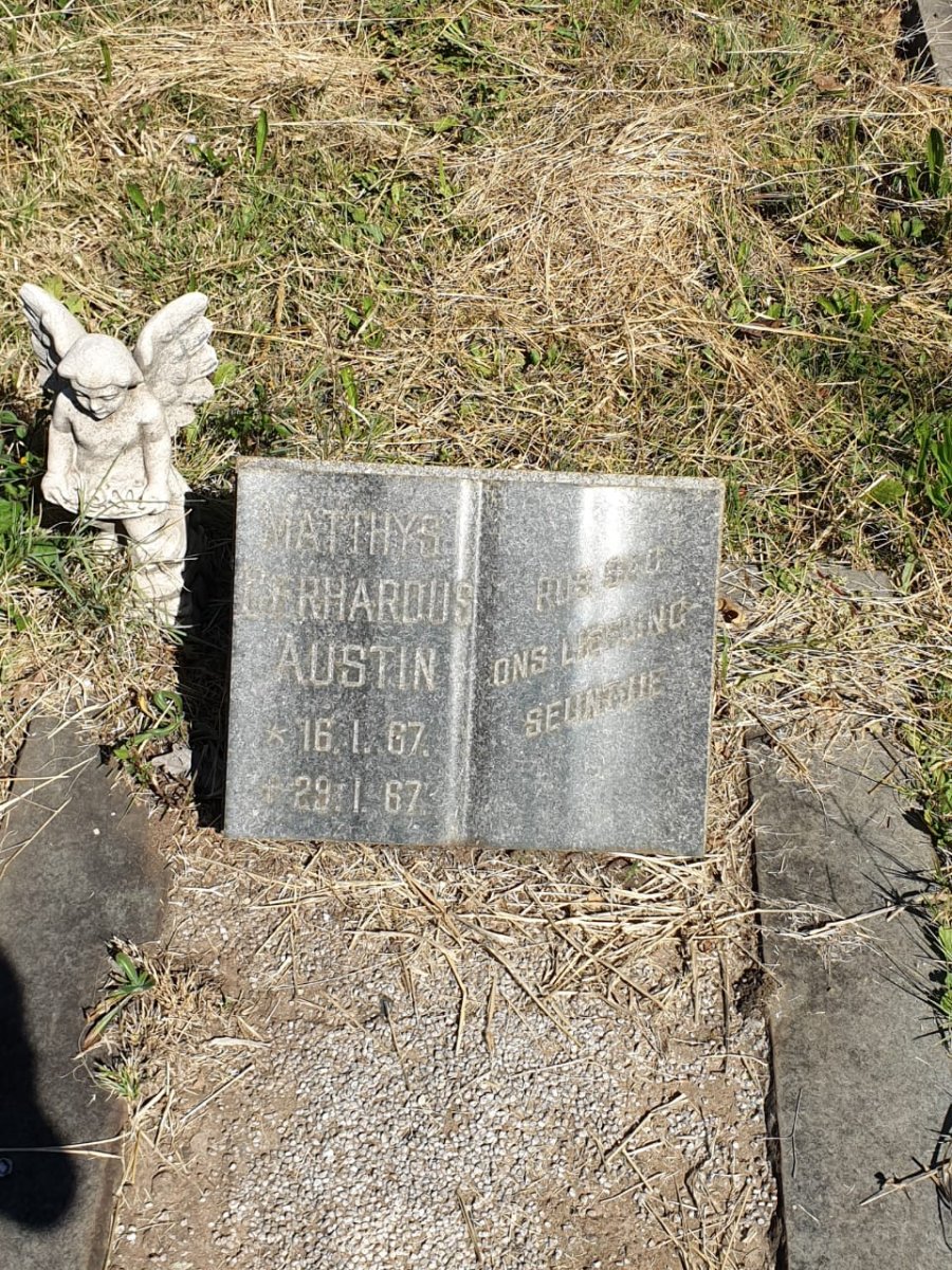 AUSTIN Matthys Gerhardus 1967-1967