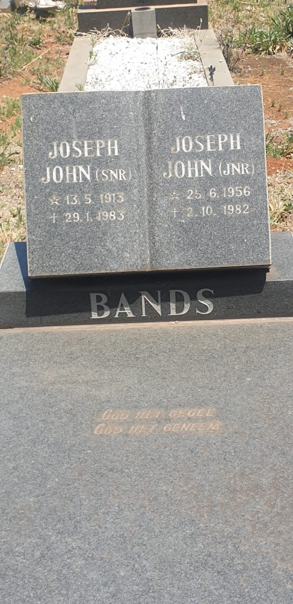 BANDS Joseph John 1913-1983 :: BANDS Joseph John 1956-1982
