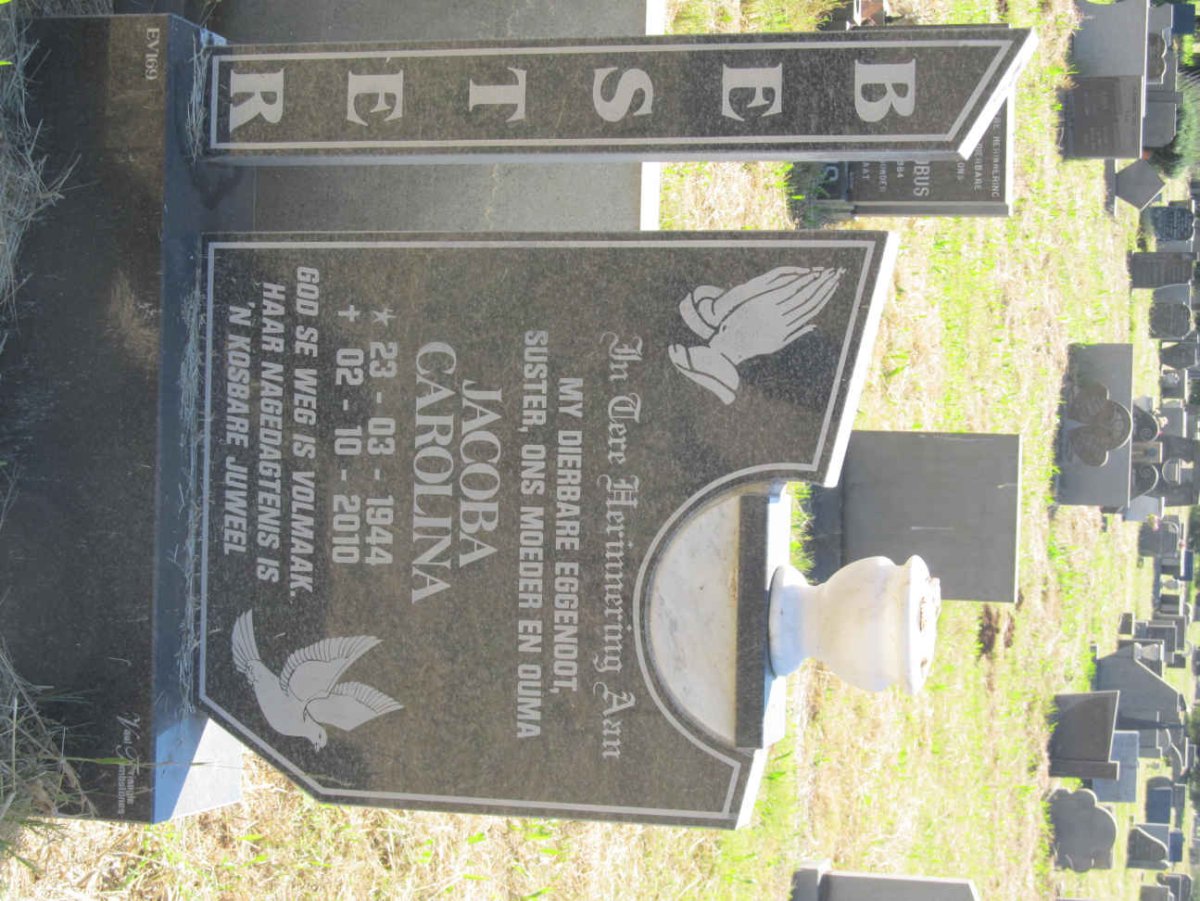 BESTER Jacoba Carolina 1944-2010