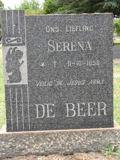 BEER Serena, de 1958-1958