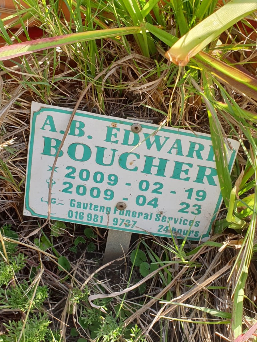 BOUCHER A.B. Edward 2009-2009