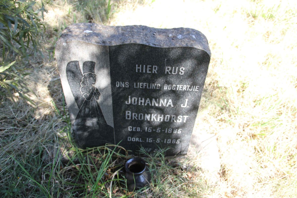 BRONKHORST Johanna J. 1965-1965