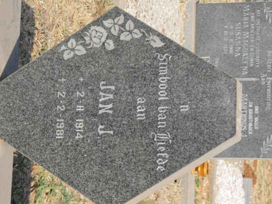 BRUYN Jan J., de 1914-1981 &amp; Susanna F. 1918-2012