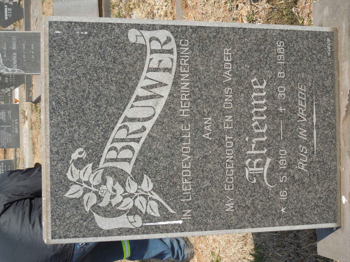 BRUWER Etienne 1910-1985