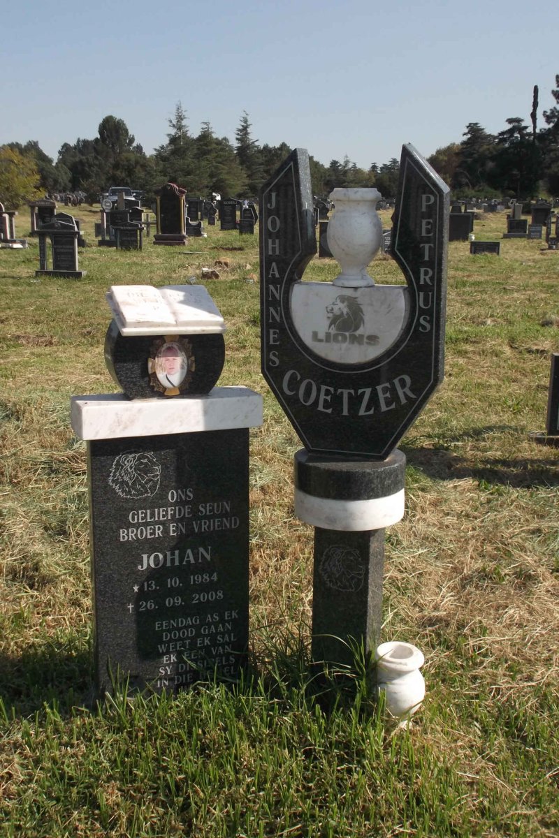 COETZER Johannes Petrus 1984-2008