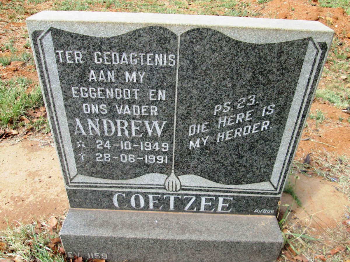 COETZEE Andrew 1949-1991