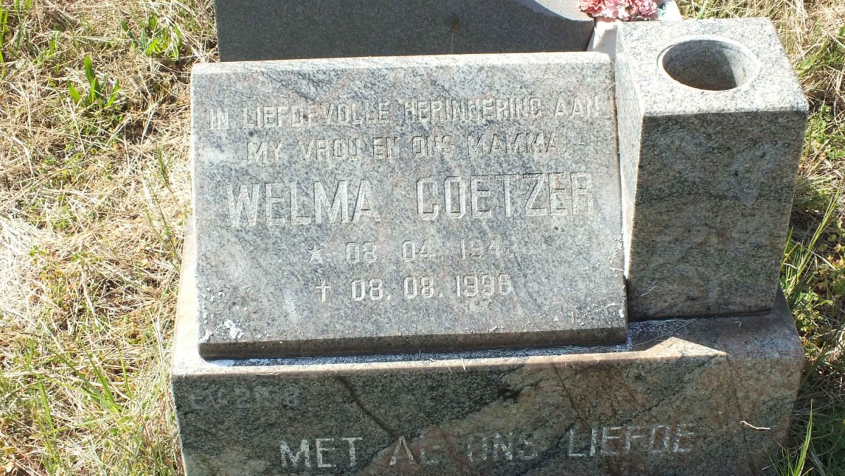 COETZER Welma 194?-1996