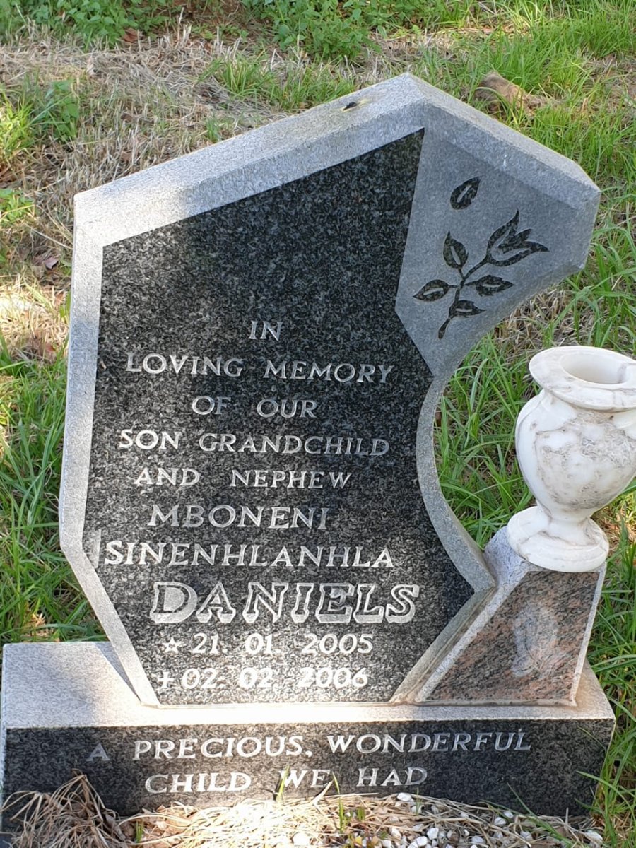 DANIELS Mboneni Sinenhlanhla 2005-2006