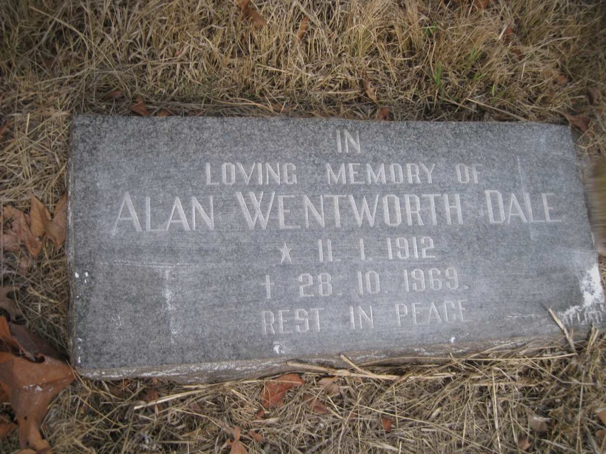 DALE Alan Wentworth 1912-1969