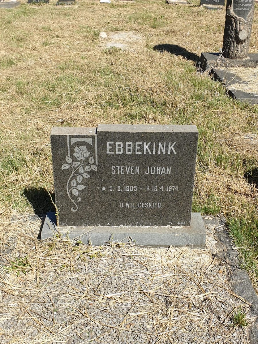 EBBEKINK Steven Johan 1905-1974