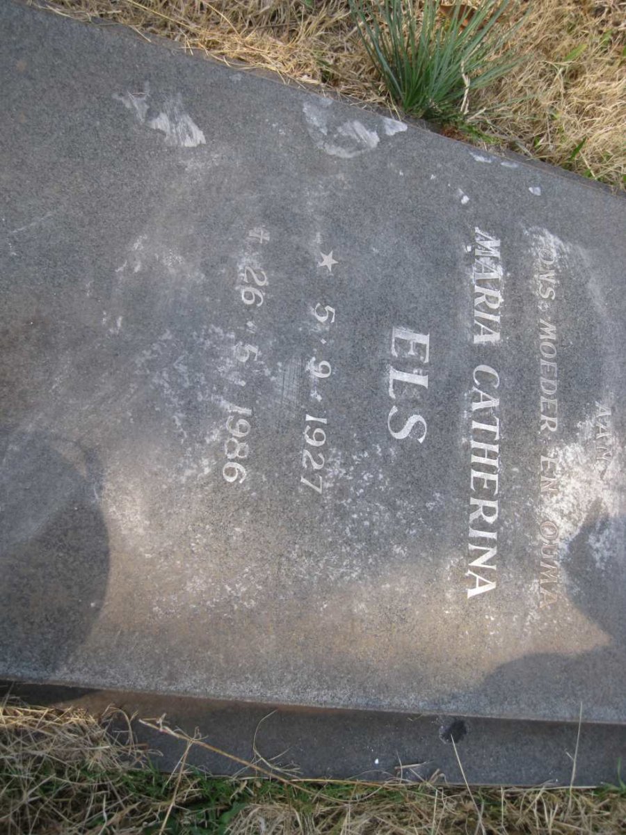 ELS Maria Catherina 1927-1986