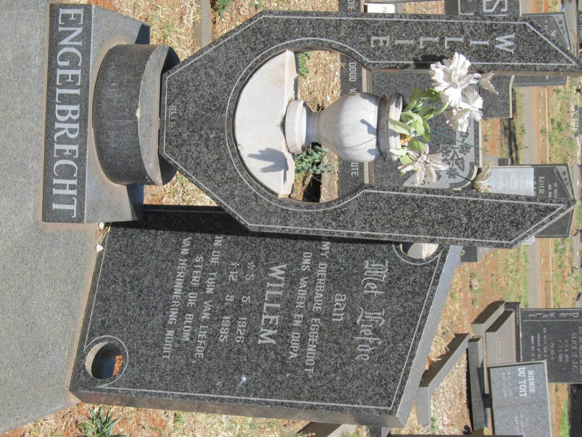 ENGELBRECHT Willem 1926-1985