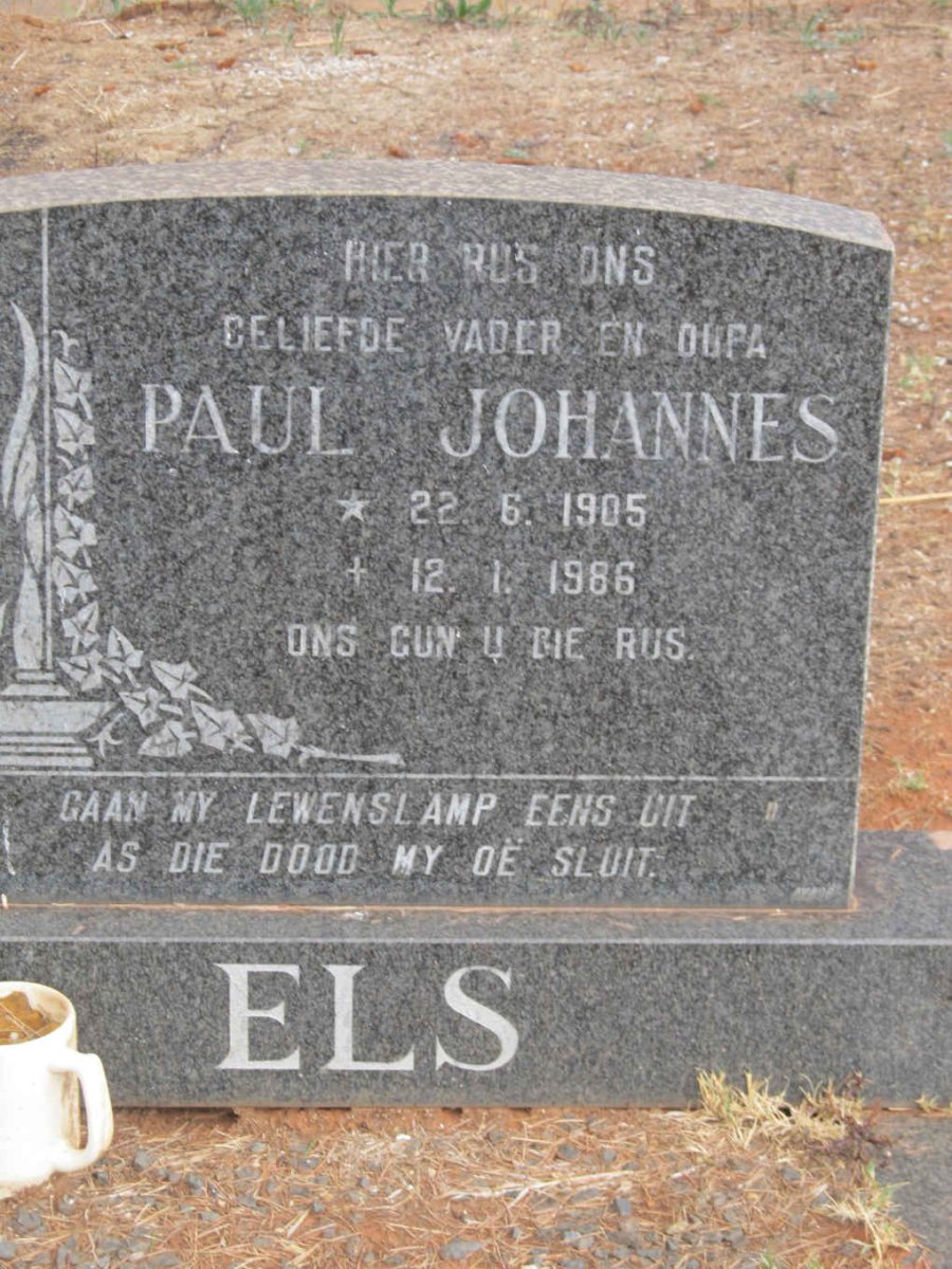 ELS Paul Johannes 1905-1986
