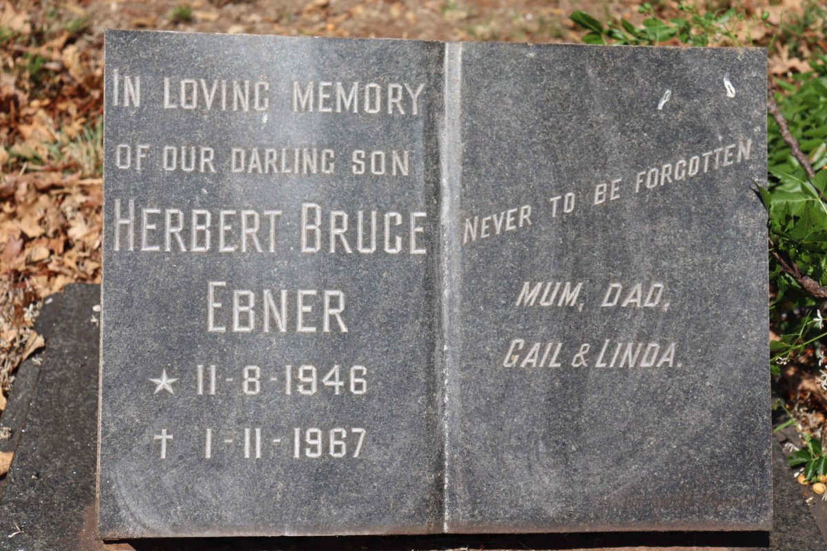 EBNER Herbert Bruce 1946-1967