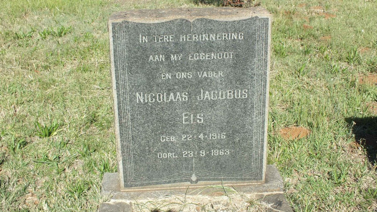 ELS Nicolaas Jacobus 1916-1963