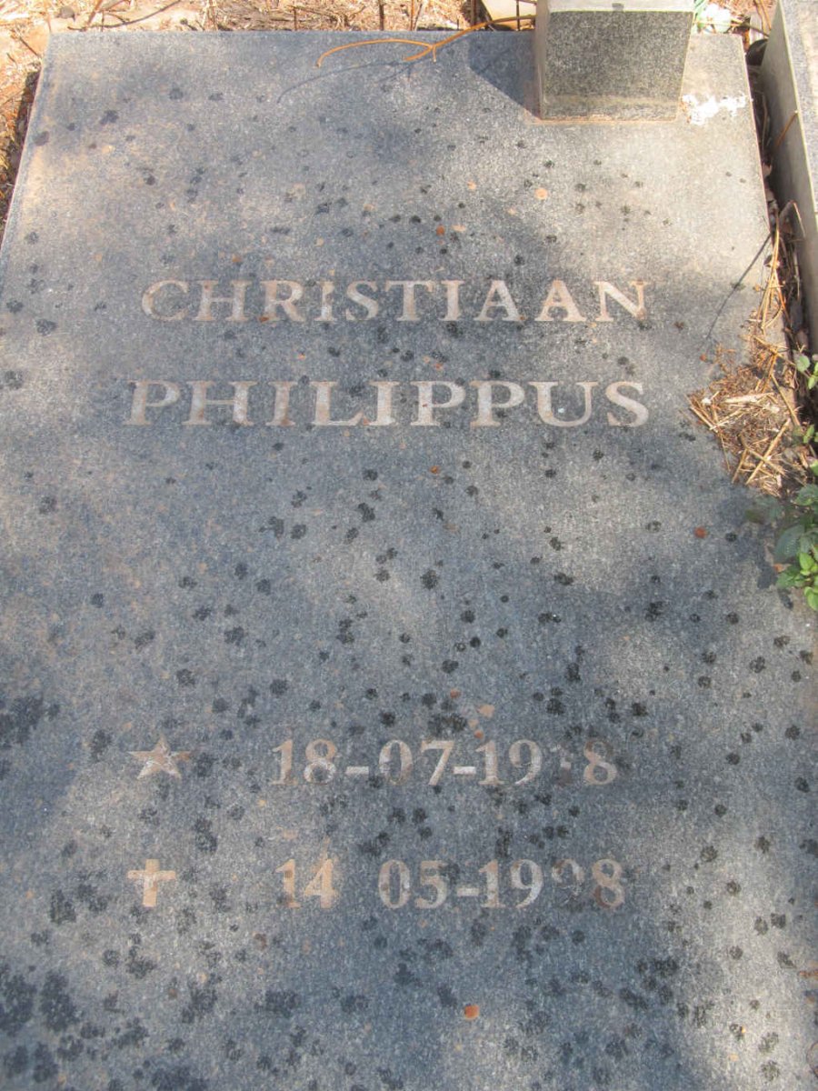 ELS Christiaan Philippus 1918-1998 &amp; Gertruida Magdalena 1926-1998