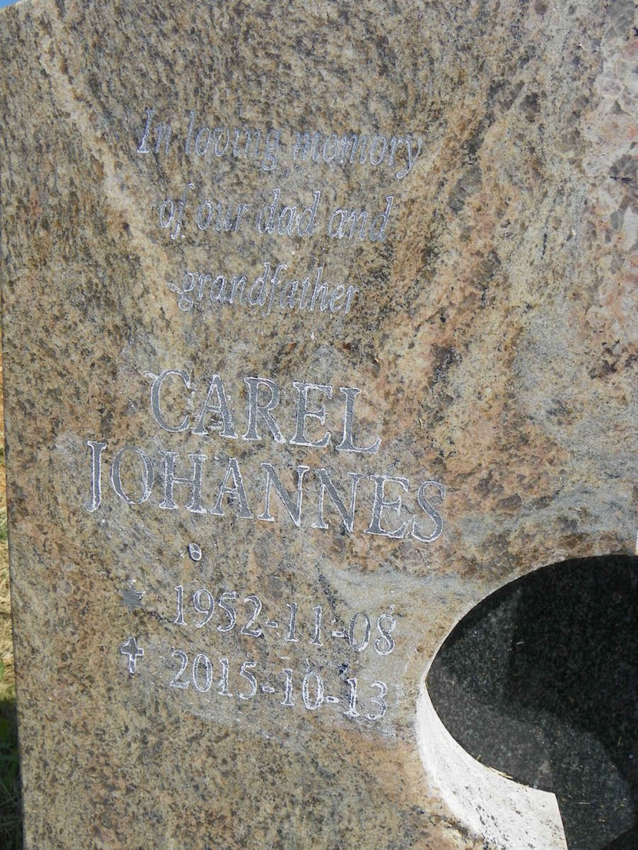 ERASMUS Carel Johannes 1952-2015 &amp; Hilda Matilda 1955-2016