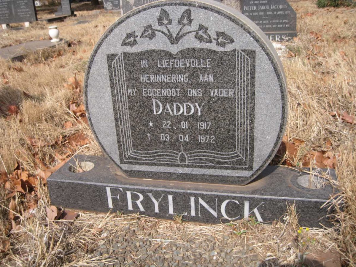 FRYLINCK Daddy 1917-1972