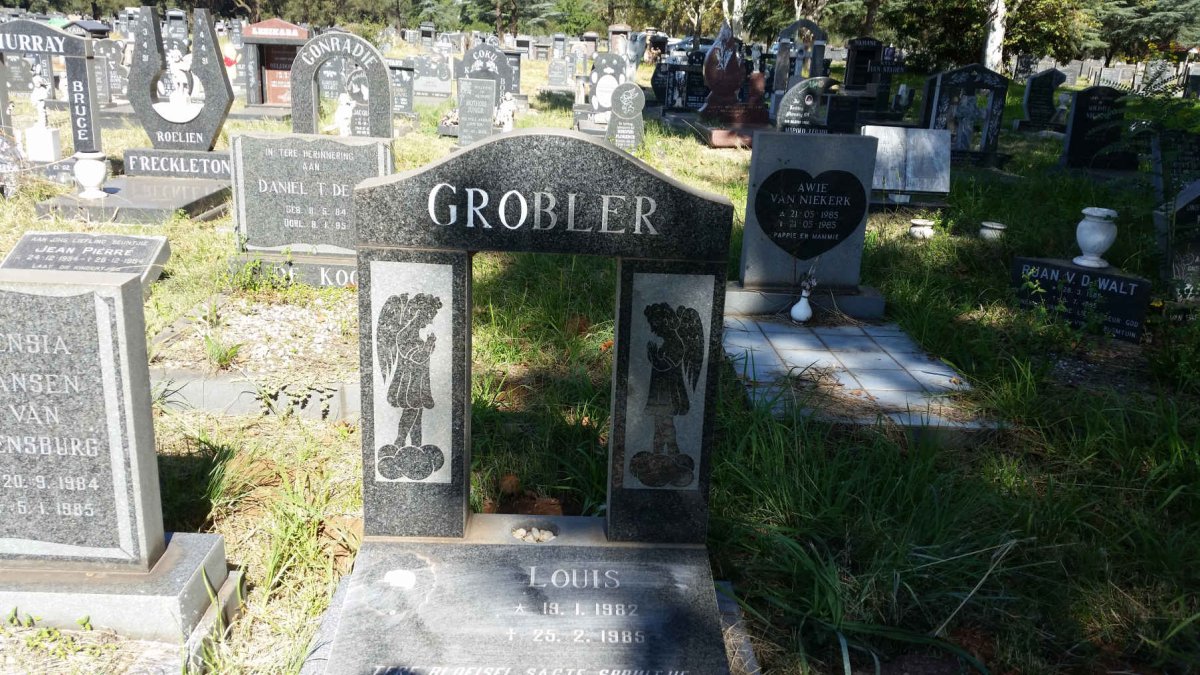 GROBLER Louis 1982-1985