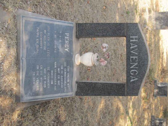 HAVENGA Percy 1906-1976
