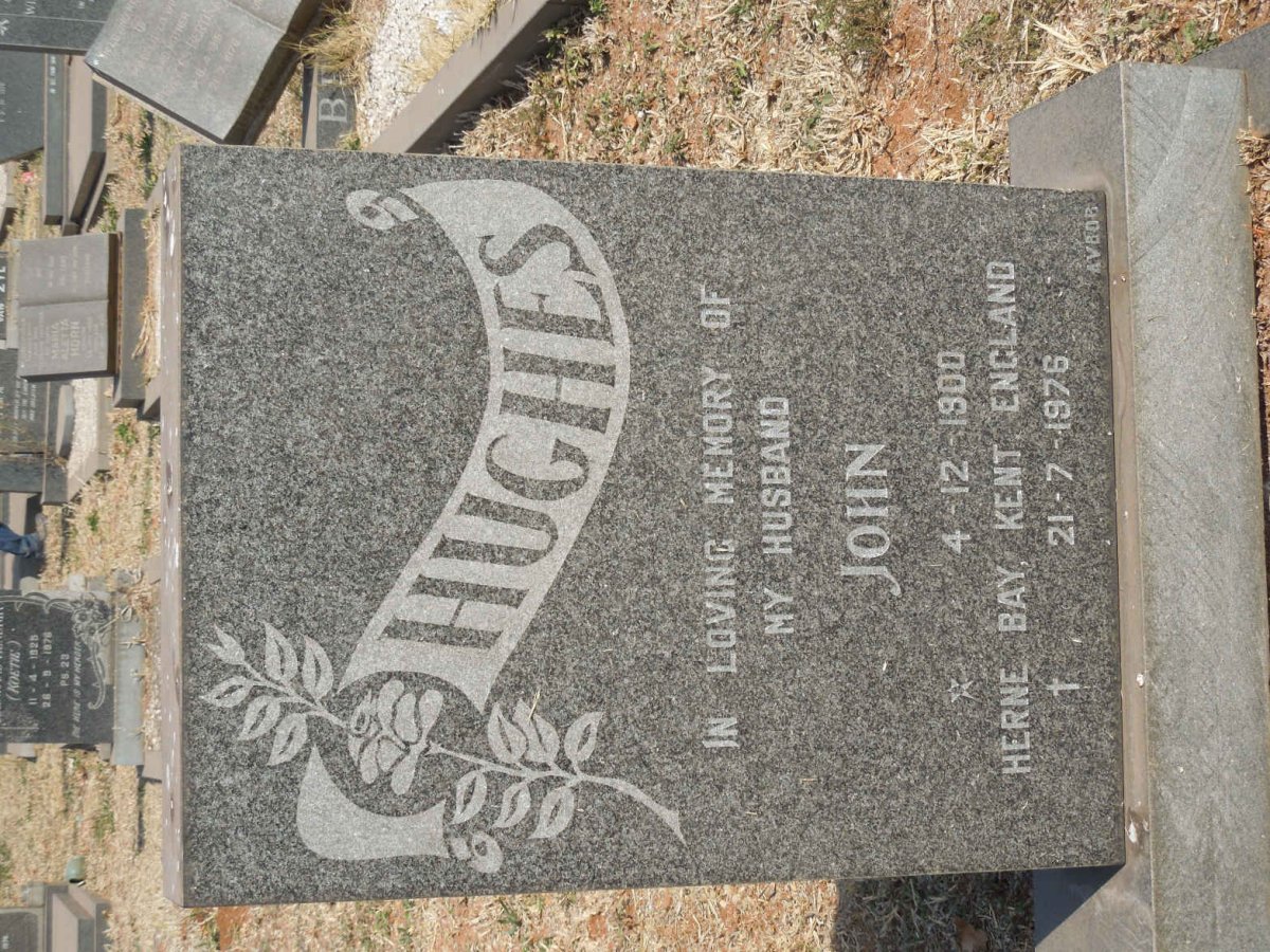 HUGHES John 1900-1976