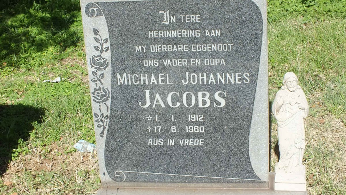 JACOBS Michael Johannes 1912-1960