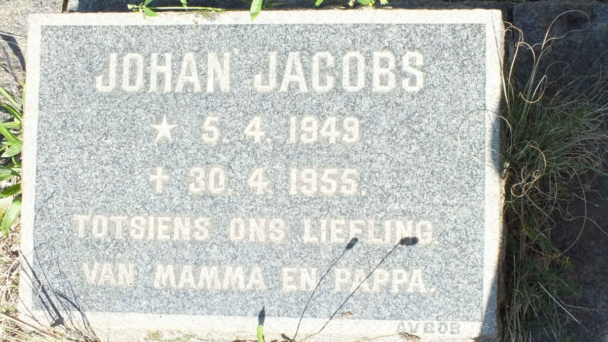 JACOBS Johan 1949-1955