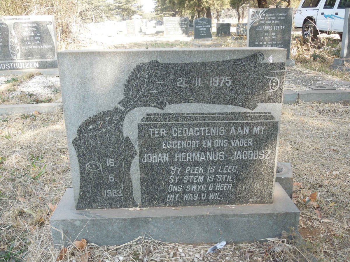 JACOBSZ Johan Hermanus 1923-1975