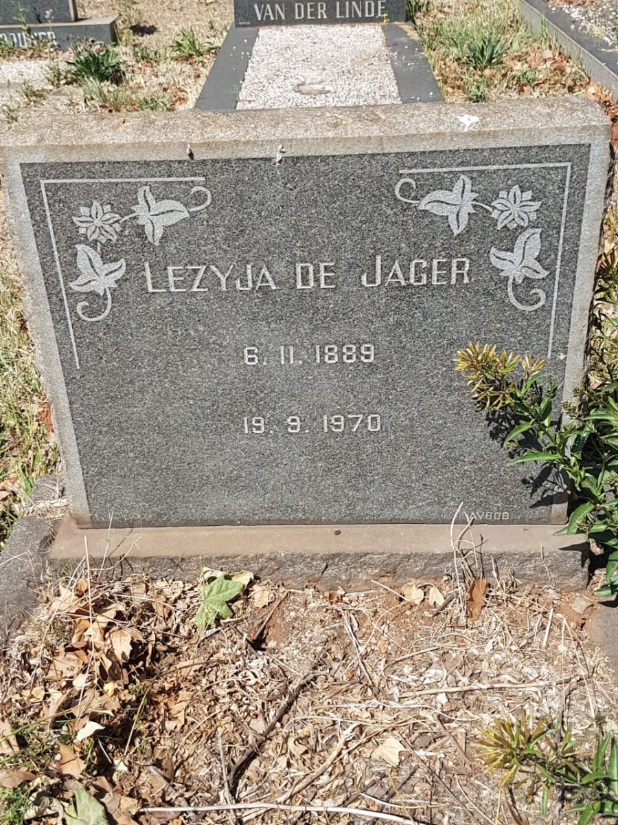 JAGER Lezyja, de 1889-1970