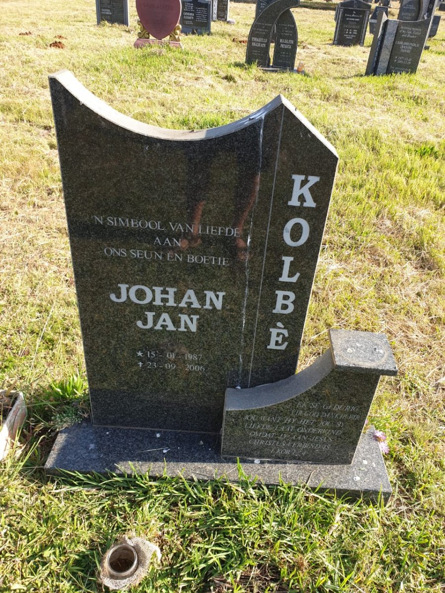 KOLBÉ Johan Jan 1987-2006