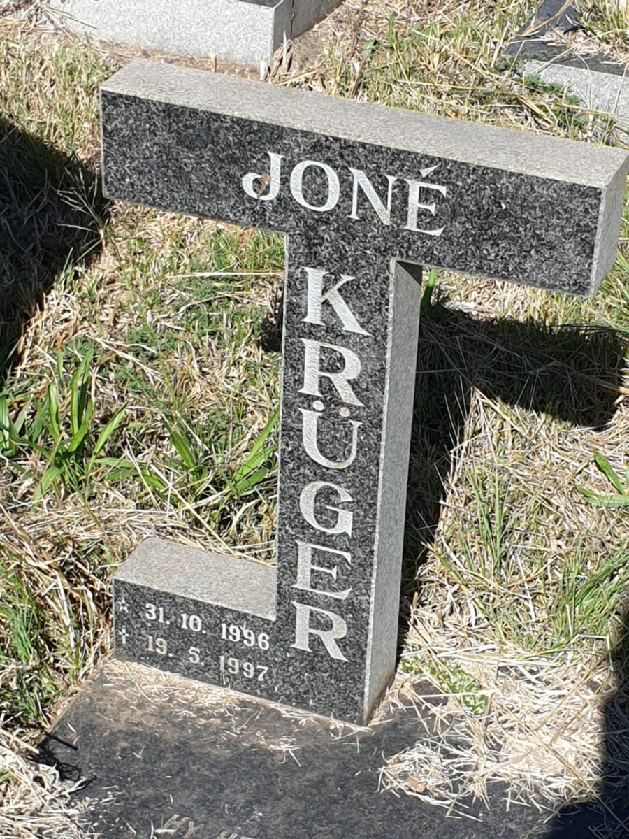 KRUGER Joné 1996-1997