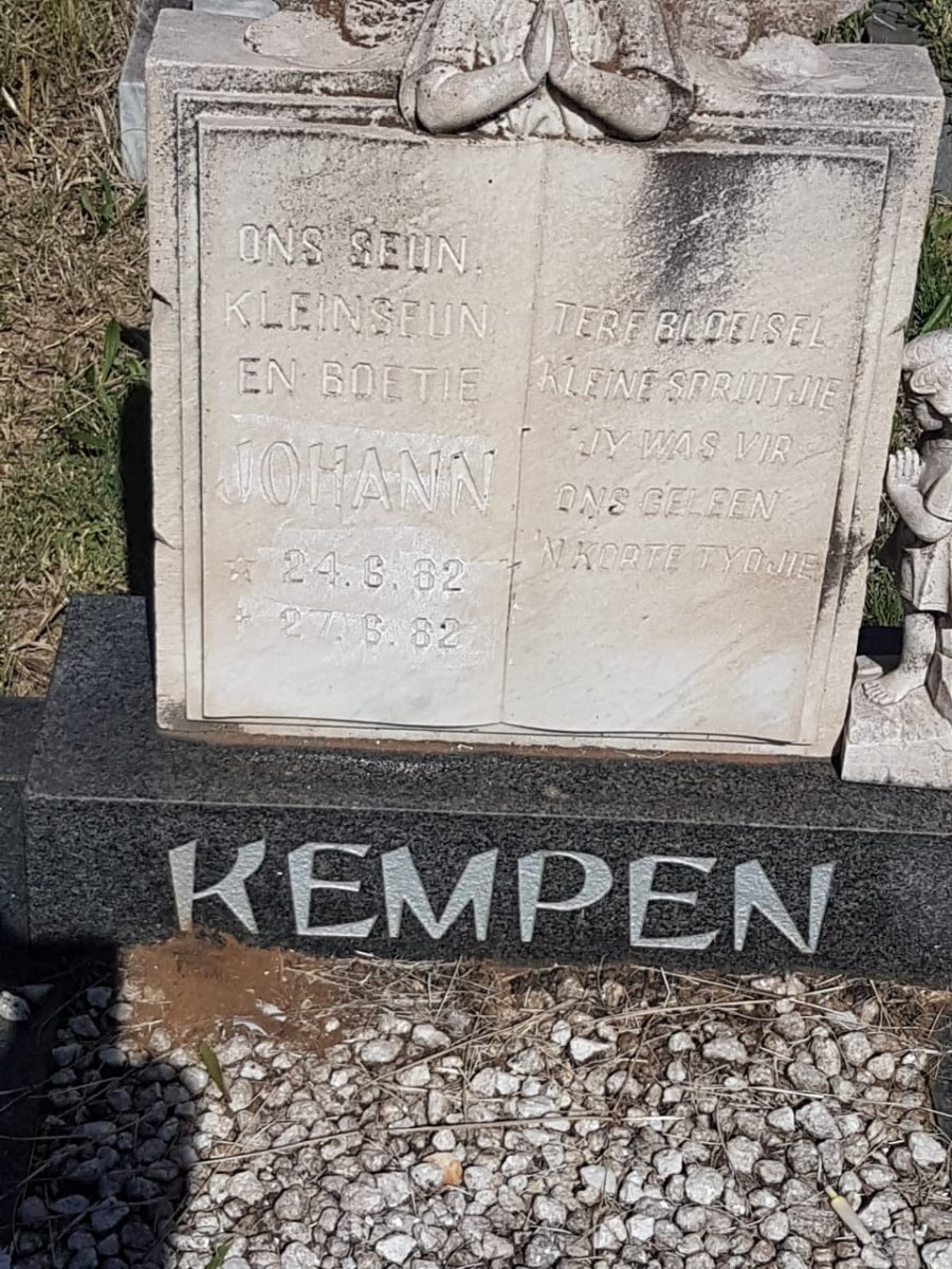 KEMPEN Johann 1982-1982