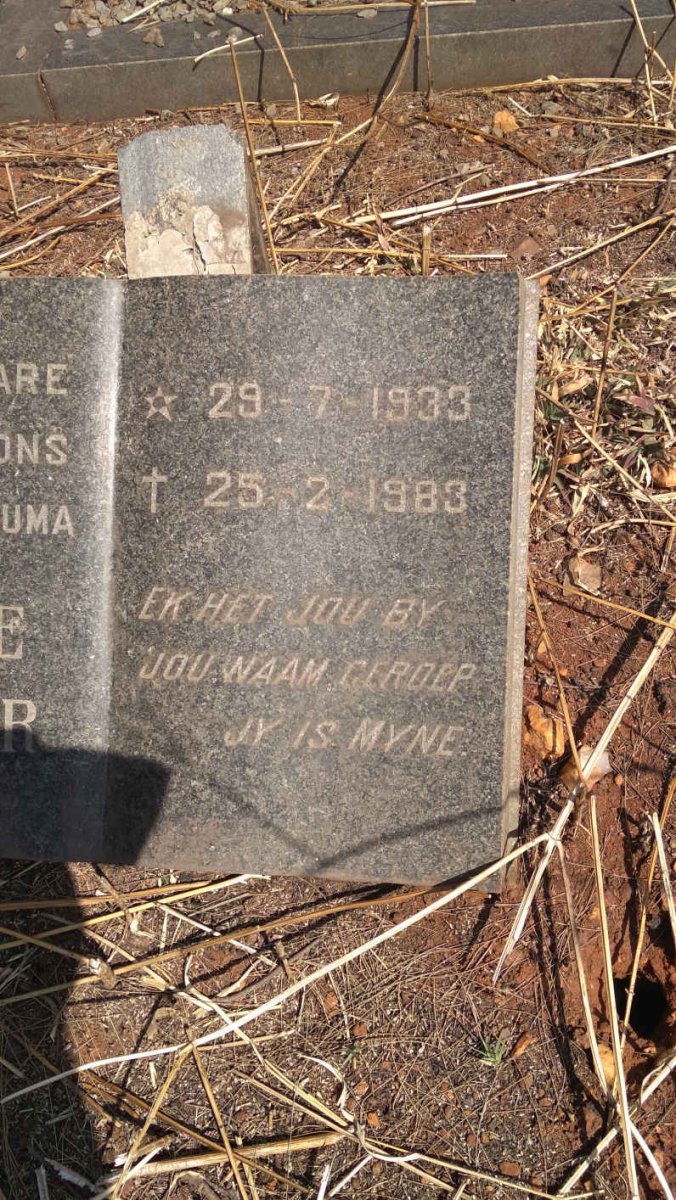 KRUGER Poppie 1933-1983