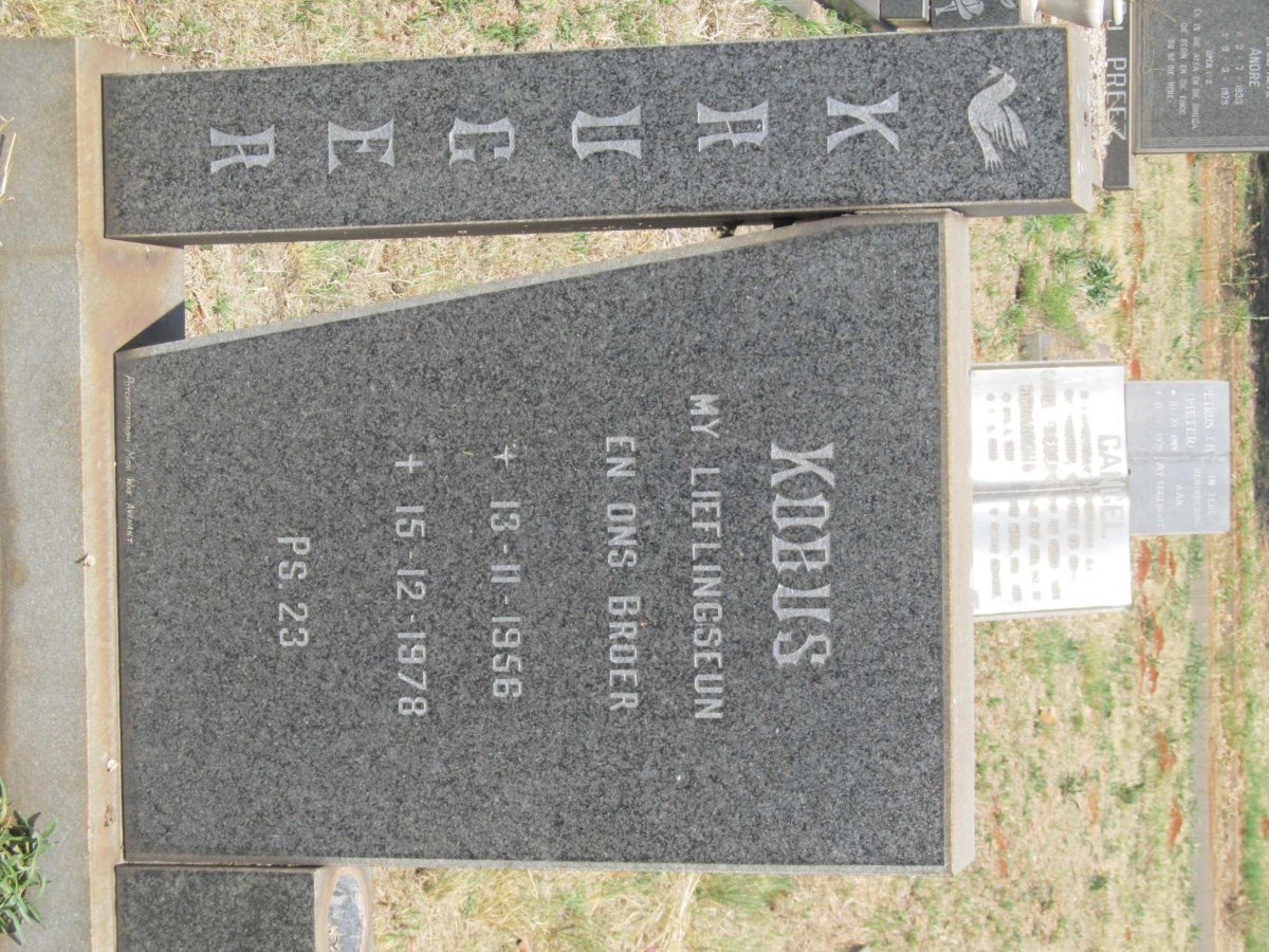 KRUGER Kobus 1956-1978